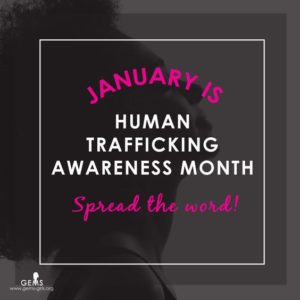 Life preservers Project Gems Girls Human Trafficking Awareness Month